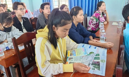 Phiên giao dịch việc làm tại xã Phước Long – Cầu nối hiệu quả giữa người lao động và doanh nghiệp